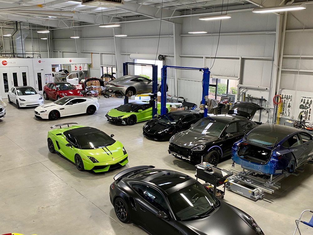 Driven Collision shop interior